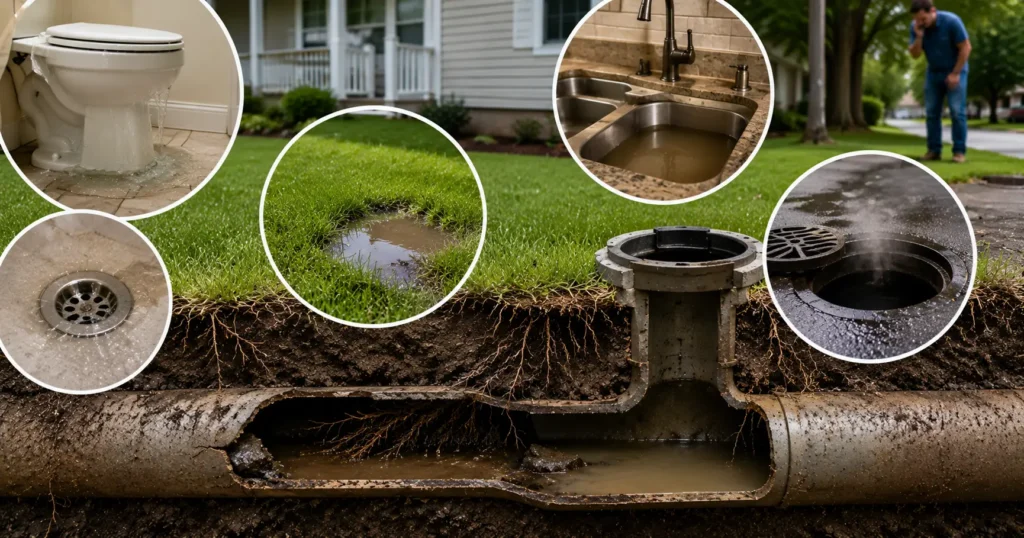 signs your sewer line needs repair
