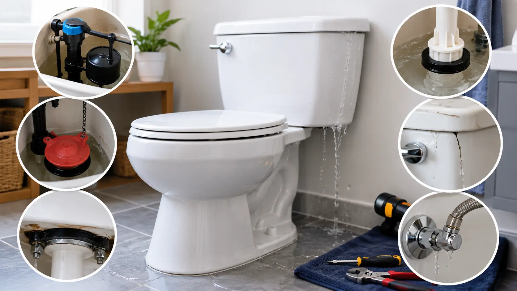 toilet tank leaking 6 causes, quick diagnostics, and how to fix each one
